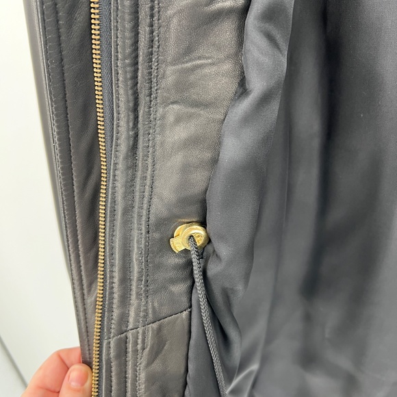 Men's Real Leather Jacket with DuPont Insulation - Picture 9 of 13